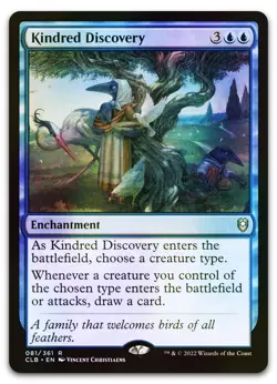 Kindred Discovery #81 (Foil) (NM) Baldur's Gate CLB Magic MTG - Image 1