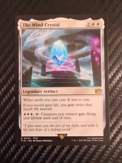 The Wind Crystal Final Fantasy Rare Regular MTG NM #43 - Image 1