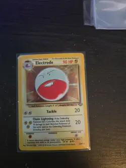 Pokemon TCG Electrode Holo Rare Jungle Edition No.101 - Image 1