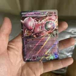Team Rocket's Mewtwo ex 216 Promo DRI NM Pokemon - Image 1