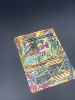 M Rayquaza EX (Shiny Full Art) 98/98 XY - Ancient Origin Holo ULTRA RARE POKEMON - Image 4