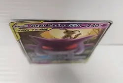 Gengar & Mimikyu GX 53/181 Sm-Team Up MP USED RARE POKEMON - Image 4