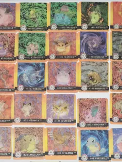 Pokemon Artbox 1999 Action Flipz Premier Edition Full Set of 1-40 - Image 3