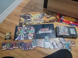 Yu-Gi-Oh Legendary Collection 5ds Box (Open, Mostly Complete) - Image 1