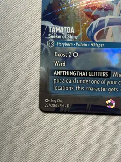Tamatoa - Seeker Of Shine #237 - Winterspell Disney Lorcana Enchanted - NM - Image 4