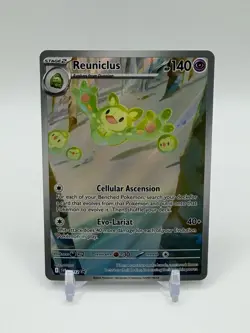 Pokemon TCG Reuniclus 212 Sv: Scarlet & Violet Promo Cards Holo NM - Image 1