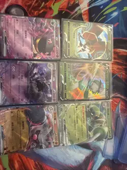 Pokemon TCG Chinese Holo Mixed Lot 6 Cards - Image 1