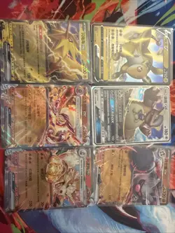 Pokemon TCG Chinese Holo Mixed Lot 6 Cards - Image 1