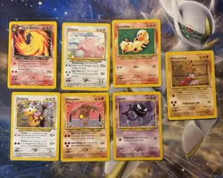 Pokemon Wotc Neo Destiny Era Card Lot Of 7 MP-LP - Image 1