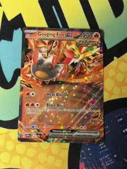 Gouging Fire ex - SVP144 Promo Scarlet and Violet Promos Pokemon Card - Image 1