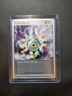 Double Rainbow Energy 88/100 Pokemon 2008 World Championship Deck Card - LP - Image 1