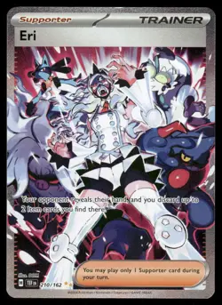 Pokemon Cards Eri 210/162 Temporal Forces Special Illustration Rare NM *1 - Image 1