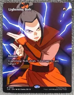 Lightning Bolt (Borderless) Avatar: The Last Airbender: Eternal-Legal Regular 32 - Image 1