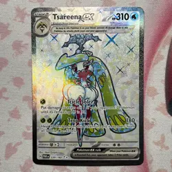 Tsareena ex 220/182 Full Art Pokemon SV04: Paradox Rift Holo NM - Image 1
