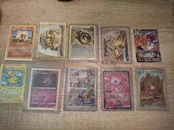 10 Pokemon Card Lot Urshifu, Mew, Machoke, gengar, Machamp, pikachu - Image 1