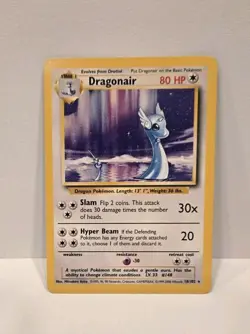 Dragonair - 1999 Base Set #18/102 - Rare - Unlimited Edition - LP - Vintage 80HP - Image 1