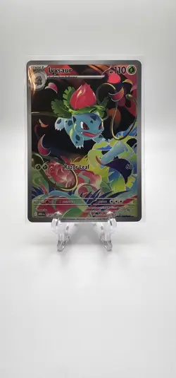 Pokemon TCG Ivysaur Illustration Rare Card 134/132 Mega Evolution - Image 1