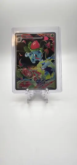 Pokemon TCG Ivysaur Illustration Rare Card 134/132 Mega Evolution - Image 3