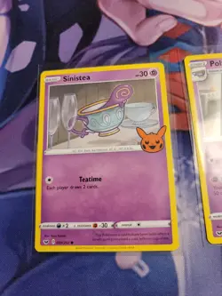 Pokemon 2023 Halloween Trick-or-Trade Stamped Sinistea Polteageist 089 090/202 - Image 2