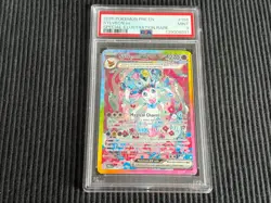 2025 POKEMON PRE EN #156 SYLVEON EX *RARE SPECIAL ILLUSTRATION PSA 9 MINT* - Image 1