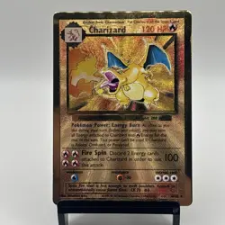 Pokemon Charizard Celebrations Ultra-Premium Collection Gold Metal Promo #4 - Image 1
