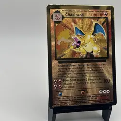 Pokemon Charizard Celebrations Ultra-Premium Collection Gold Metal Promo #4 - Image 2