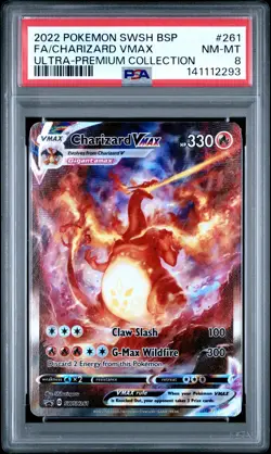 Charizard Vmax SWSH261 Holo Promo Pokemon PSA 8 *293 - Image 1