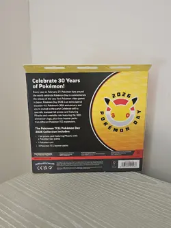 Pokemon TCG Pokemon Day 2026 Collection 30th Anniversary New & Factory Sealed - Image 2