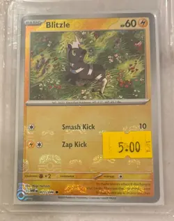 Pokemon TCG - Blitzle -(Master Ball Pattern) 031/086 Sv: White Flare Holo NM/M - Image 1