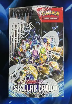 Pokemon 2024 Scarlet & Violet Stellar Crown Booster Box TCG Nm M - Image 4