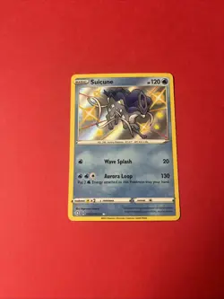 Pokemon TCG Suicune Holo Rare Shining Fates Baby Shiny Vault SV022/SV122 Mint - Image 1