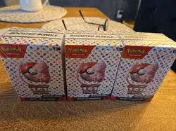 Pokemon Scarlet & Violet 151 Booster Bundle Box Mew 6 Booster English Lot Of 3 - Image 1