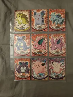 Pokemon Topps 1999 TV Series 1 Complete Set 89/90 NM to Mint 2nd Run Black Logo - Image 5