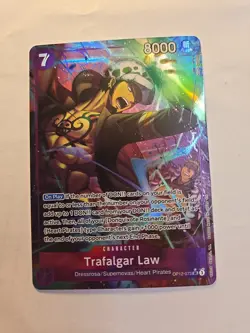 Trafalgar Law (073) (Alternate Art) OP12-073 Legacy of the Master Foil - Image 1