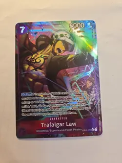 Trafalgar Law (073) (Alternate Art) OP12-073 Legacy of the Master Foil - Image 2