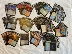 77 Non basic land cards Bulk Lot ~ NM MTG Aetherdrift - Image 1