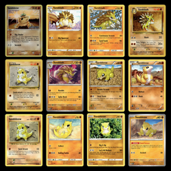 12x Sandshrew and Sandslash EX - Delta Species Lot Pokemon Cards Collection Set - Image 1