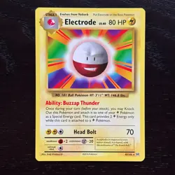 Electrode 40/108 Pokemon Evolutions XY Regular Rare Card LP - Image 1