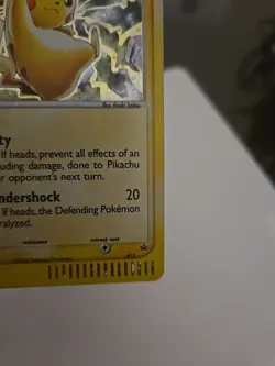Pokemon Pikachu TCG Black Star Promo Holo Card #012 2003 - Image 3