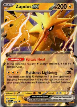 Zapdos ex - Promo SV: Scarlet & Violet Promo Cards 049 NM - Image 1