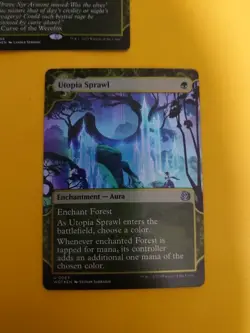 Parallel Lives & UTopia Sprawl Both FOILS NM MTG Card. Wilds of Eldraine. WOT - Image 2