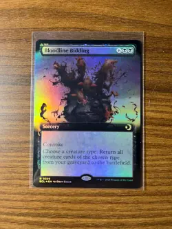 1 *FOIL* Bloodline Bidding (359) Mint/NM Magic:the Gathering MTG Lorwyn Eclipsed - Image 1