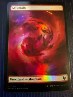 MTG Magic Mountain Land Theros Beyond Death Foil Multiple Available - Image 1