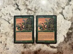Mtg Primal Rage x2 - Magic the Gathering Primal Rage Stronghold Played - Image 1