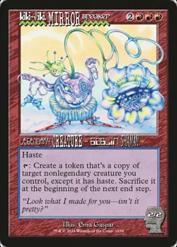 Kiki-Jiki, Mirror Breaker - Rainbow Foil x1 - Secret Lair Drop Series - NM-Mint, - Image 1