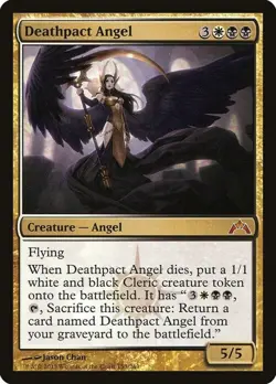Magic The Gathering MTG DEATHPACT ANGEL Gatecrash NM Near Mint - Image 1