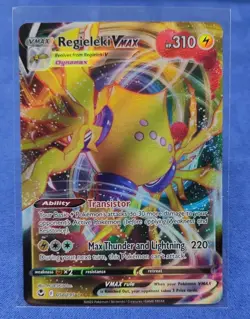 Pokemon TCG - Regieleki VMAX 058/195 - Silver Tempest - Ultra Rare Holo - Image 1
