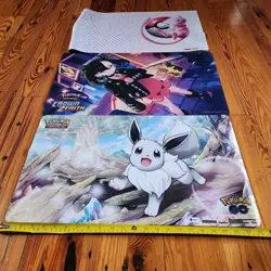 Pokemon TCG Lot Of 3 Playmats: Crown Zenith, Scarlet & Violet 151, Radiant Eevee - Image 3