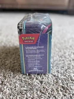 Pokemon Tyranitar & Iron Valiant Collectors Tin Lunch Box TCG Sealed new - Image 3