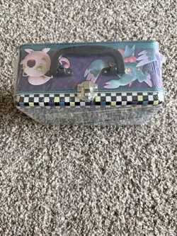 Pokemon Tyranitar & Iron Valiant Collectors Tin Lunch Box TCG Sealed new - Image 5